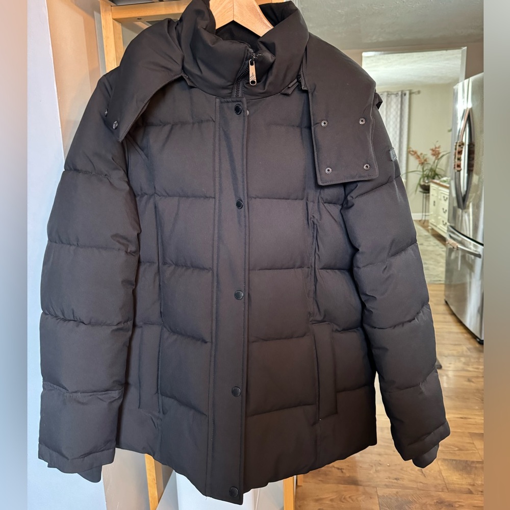 Sam Edelman Belted Parka Puffer Coat